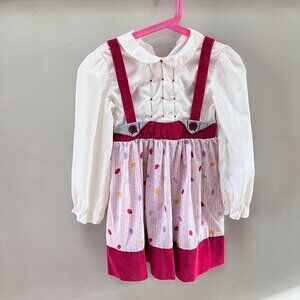 Vintage Polly Flinders Suspender Dress- Size‎ 6X